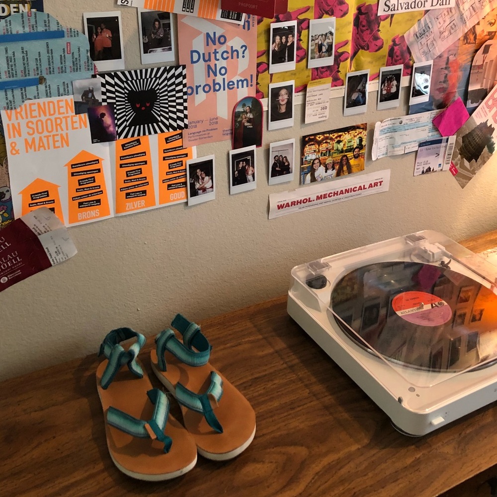 Blue Ombré Tevas Sz 8
